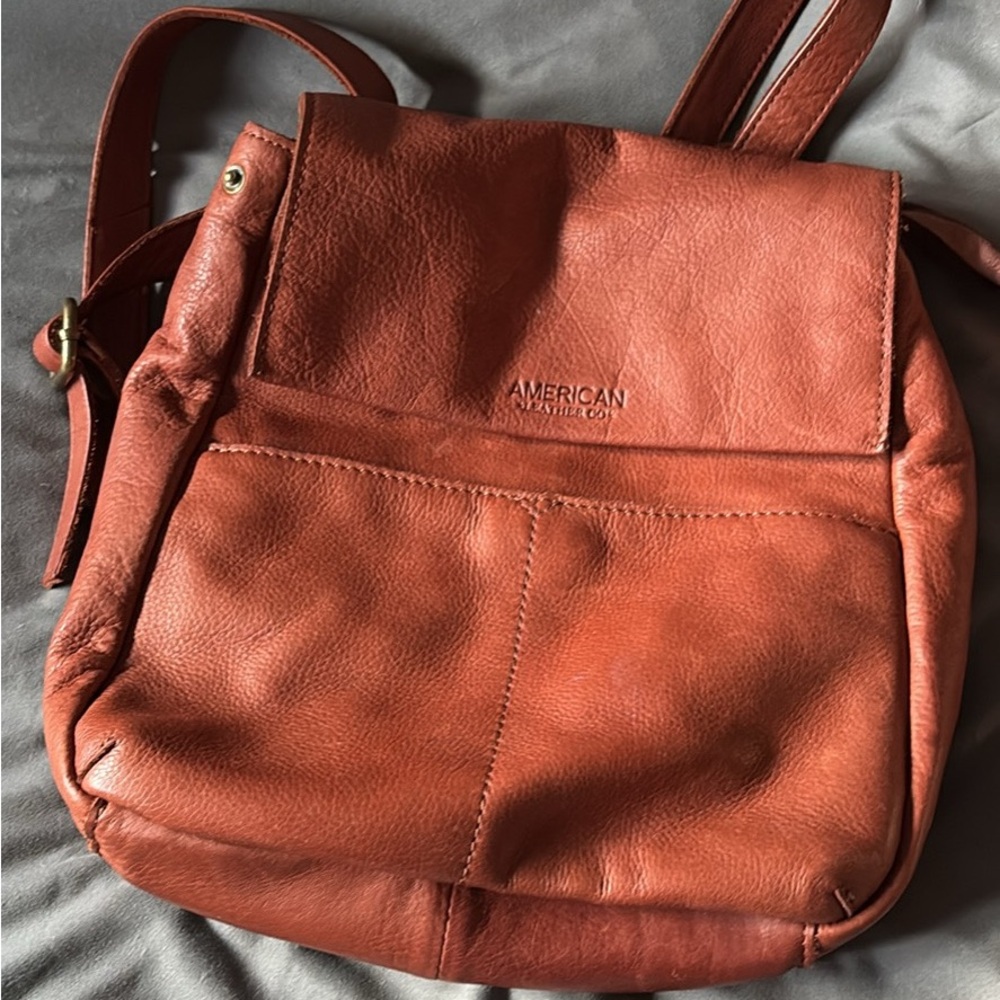 American Leather Co. Women's Brown Backpack